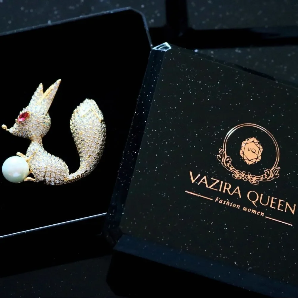 VQ Airplane Brooch